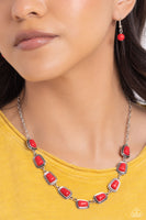 Southern Safari - Red Necklace Paparazzi