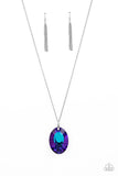 Celestial Essence - Blue Necklace Paparazzi