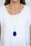 Celestial Essence - Blue Necklace Paparazzi