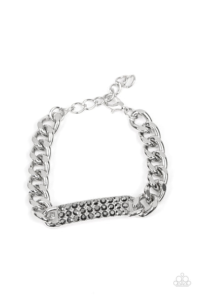 Icy Impact - Silver Bracelet Paparazzi