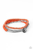 Terraform Trendsetter - Orange Bracelet Paparazzi