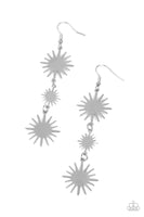 Solar Soul - Silver Earrings Paparazzi