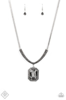 Fit for a DRAMA QUEEN - Silver Necklace Paparazzi