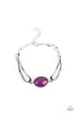 A Quarter Past ZEN - Purple Bracelet Paparazzi