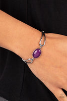 A Quarter Past ZEN - Purple Bracelet Paparazzi