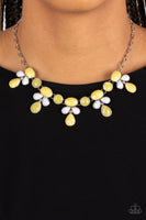 Midsummer Meadow - Yellow Necklace Paparazzi