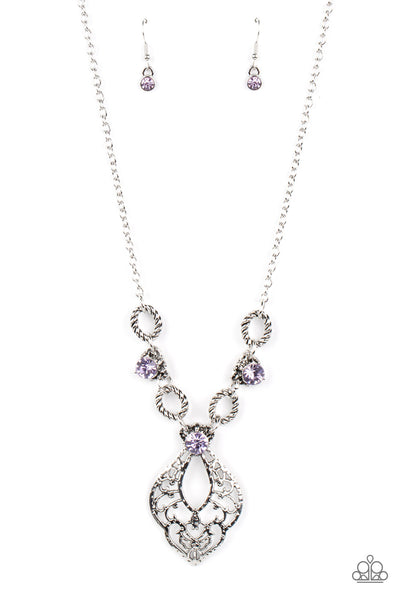 Contemporary Connections - Purple Necklace Paparazzi