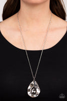 Surrealist Sparkle - Silver Necklace Paparazzi (#330)