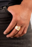 Fiercely Fleur-De-Lis - Gold Ring Paparazzi