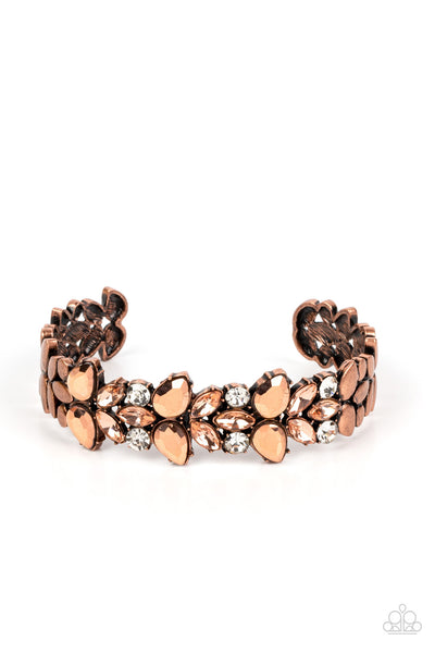 Glacial Gleam - Copper Bracelet Paparazzi