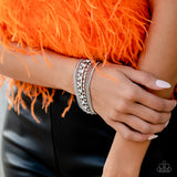 Interstellar Interlude - White Bracelet Paparazzi
