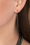 Free to CHAINge My Mind - Black Necklace Paparazzi