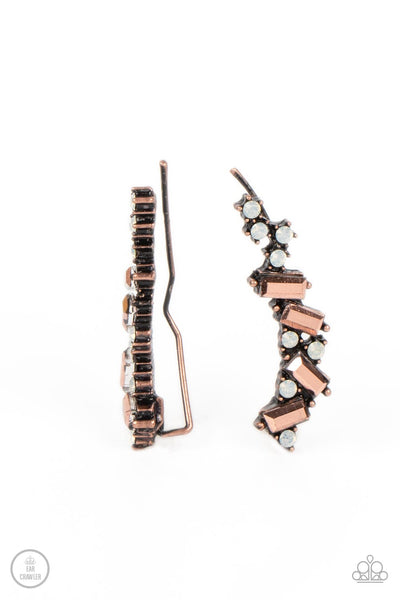 Stay Magical - Copper Ear Crawlers Earrings Paparazzi