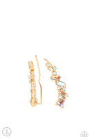 Stay Magical - Gold Earrings Paparazzi