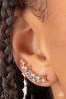 Stay Magical - Gold Earrings Paparazzi