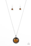 Sonoran Summer - Brown Necklace Paparazzi