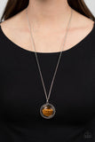 Sonoran Summer - Brown Necklace Paparazzi