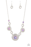 Cosmic Cosmos - Purple Necklace Paparazzi