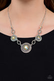 Cosmic Cosmos - Yellow Necklace Paparazzi