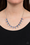 Razor-Sharp Refinement - Blue Necklace Paparazzi