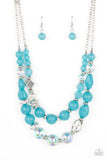 Mere Magic - Blue Necklace Paparazzi