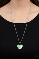 Nautical Romance - Green Necklace Paparazzi (#856)