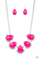 Ethereal Exaggerations - Pink Necklace Paparazzi