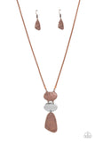 Riverside Respite - Copper Necklace Paparazzi