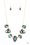 Otherworldly Opulence - Gold Necklace Paparazzi