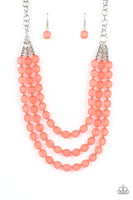 Summer Surprise - Orange Necklace Paparazzi