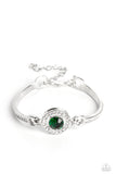 Focused and Fabulous - Green Bracelet Paparazzi