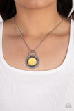 New Age Nomad - Yellow Necklace Paparazzi