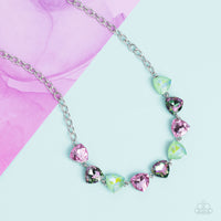 Dreamy Drama - Green Necklace Paparazzi