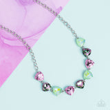 Dreamy Drama - Green Necklace Paparazzi