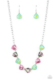 Dreamy Drama - Green Necklace Paparazzi