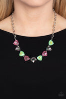 Dreamy Drama - Green Necklace Paparazzi