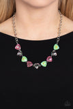 Dreamy Drama - Green Necklace Paparazzi