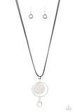 Rural Reflection - Black Lanyard Necklace