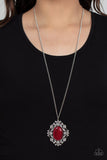 Dream Board Dazzle - Red Necklace Paparazzi