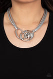 Californian Cowgirl - Silver Necklace Paparazzi