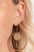 Mojave Metal Art - Multi Colored Earrings Paparazzi