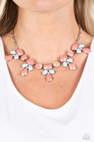 Midsummer Meadow - Orange Necklace Paparazzi