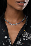 GLOWING Admiration - Blue Necklace Paparazzi