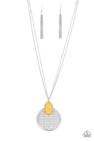 South Beach Beauty - Yellow Necklace Paparazzi (#857)