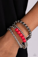 Wildland Wanderer - Red Bracelet Paparazzi