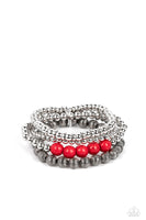 Wildland Wanderer - Red Bracelet Paparazzi