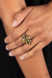 Ice-Cold Couture - Brass Ring Paparazzi