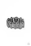Classy Cave - Black Bracelet Paparazzi