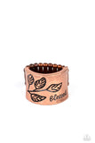 Blessed with Bling - Copper Ring Paparazzi