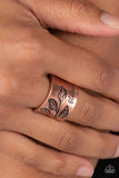 Blessed with Bling - Copper Ring Paparazzi